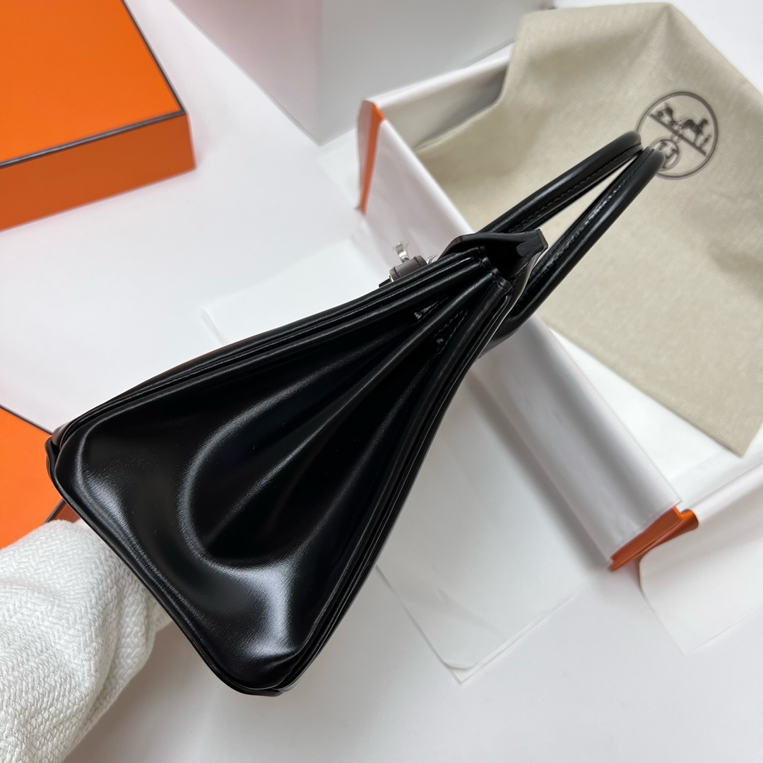 에르메스 버킨백25 블랙 은장